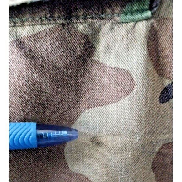 Vintage US Army Issue Military Men's Combat Jacket Woodland Camo Medium Regular - Picture 5 of 6